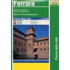 Ferrara térkép LAC Italy  1:8 000  1991