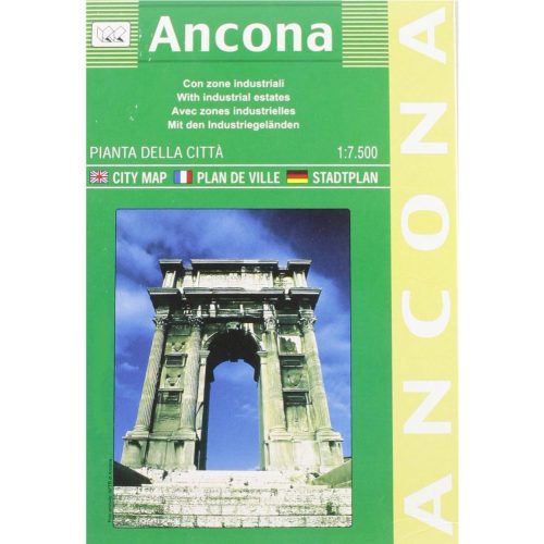 Ancona térkép LAC Italy  Italy 1:7500  1989