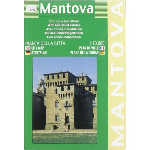 Mantova térkép LAC Italy  1:10 000  2001