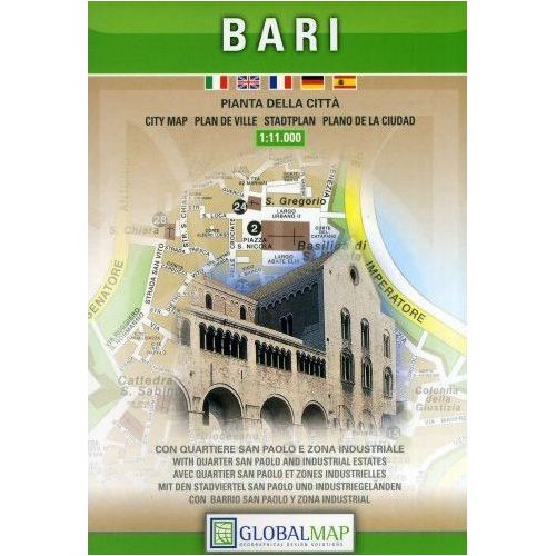 Bari térkép LAC Italy  1:11 000   