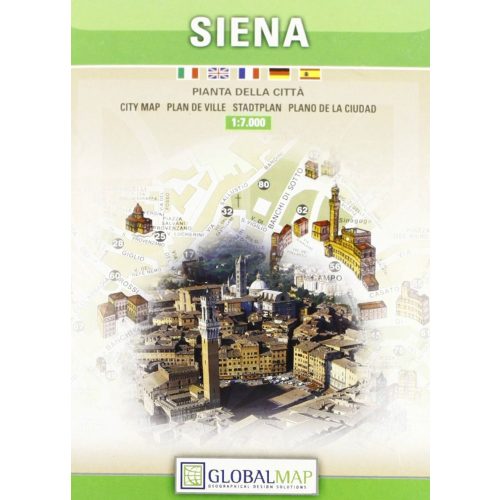 Siena térkép LAC Italy  1:7000   