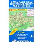 035. Valle Aurina turista térkép Tabacco 1: 25 000 
