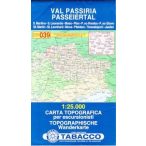039. Val Passiria turista térkép Tabacco 1: 25 000 
