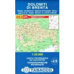  053. Dolomiti di Brenta turista térkép Tabacco 1: 25 000   