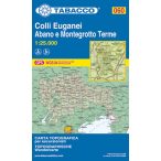   060. Colli Euganei Abano e Montegrotto Terme turista térkép Tabacco 1: 25 000   