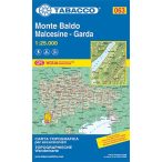   063. Monte Baldo, Malcesine, Garda turistatérkép Tabacco 1: 25 000   
Valli di Cembra e dei Mocheni 
