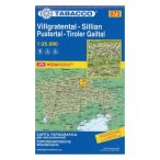   TAB 073. Villgratental, Sillian, Pustertal, Tiroler Gailtal turistatérkép 1:25 000  Tabacco 073  2019