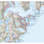 Lofoten turista térkép 1:50e Calazo kiadó Lofoten térkép 2024.