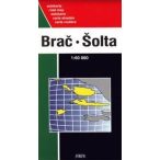 Brac, Solta turista térkép Forum 1:60 000 