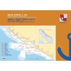   Small Craft folio II. Adriatic sea hajózási térkép Adria hajózási térkép Dél Horvátország tengeri térkép HHI 1:100 000  2025.