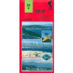 20a. Otok Rab turista térkép Smand 1: 25 000   