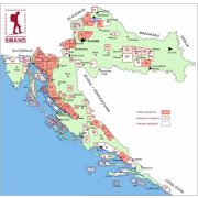 18a Juzni Velebit turista térkép Smand 1:30 000 