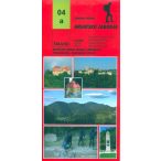 04a Hrvatsko Zagorje turista térkép Smand 1:25 000   