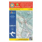   Paklenica Nemzeti Park turistatérkép 1:25 000, Paklenica turista térkép, Paklenica térkép 