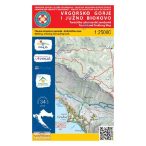   Vrgorsko gorje és Dél-Biokovo turistatérkép 1:25 000 / Vrgorsko gorje i Juzno Biokovo térkép 