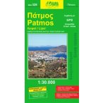 Patmos térkép Orama 1:30 000  