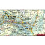 Macedonia falitérkép Gizi Map 1:250 000 