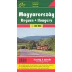   Magyarország térkép puhaborítóban, 1:500 000  Freytag térkép AK 10P 2017