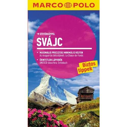 Svájc útikönyv Marco Polo 