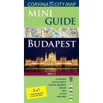   Budapest térkép, Budapest Mini Guide angol Corvina  1:11 500