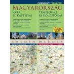   Magyarország térkép, Magyarország várai és kastélyai térkép, Magyarország templomai és kolostorai - duó térkép Corvina 