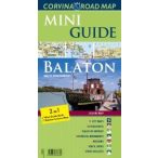   Balaton térkép, Balaton útikalauz és térkép Balaton Mini Guide Corvina 2016