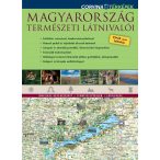   Magyarország térkép, Magyarország természeti látnivalói térkép Corvina 2017 