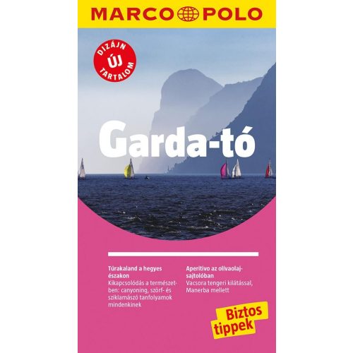 Garda tó útikönyv Marco Polo 2019 Garda-tó útikönyv