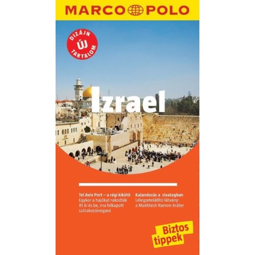 Izrael útikönyv Marco Polo  2019 