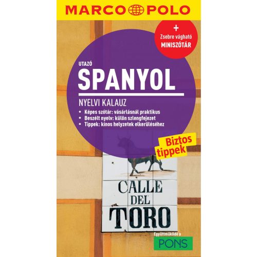 Utazó spanyol nyelvi kalauz Marco Polo Spanyol szótár útazóknak