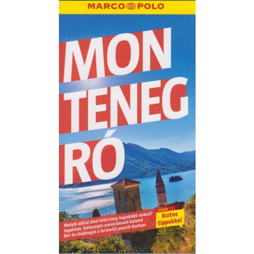 Montenegró útikönyv útitérképpel Marco Polo 