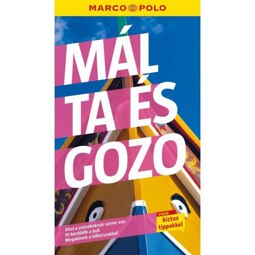 Málta útikönyv, Málta és Gozo útikönyv Marco Polo 2024.