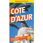   Cote d'Azur útikönyv Marco Polo Francia Riviéra útikalauz Cote d'Azur Corvina kiadó 2025.