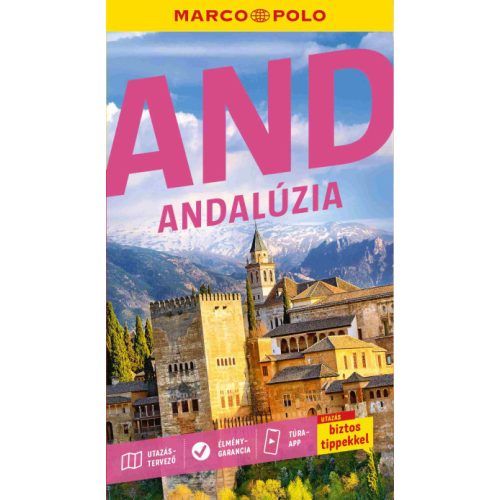 Andalúzia útikönyv Marco Polo Corvina kiadó 2025.