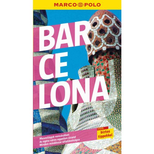 Barcelona útikönyv Marco Polo Corvina kiadó 2025.