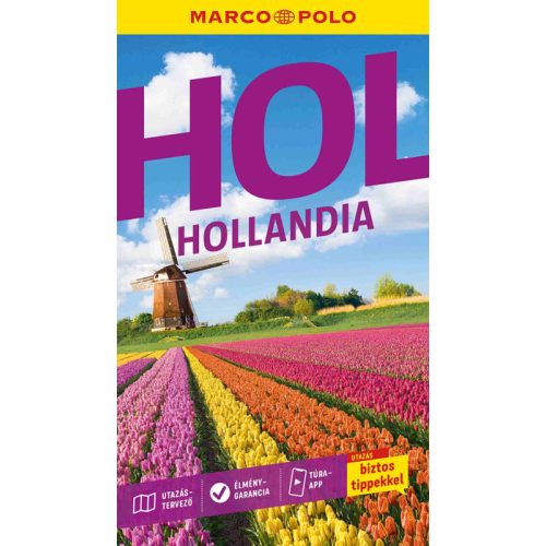 Hollandia útikönyv Marco Polo Corvina kiadó