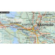 Iraq falitérkép Gizi Map 1:1 750 000 