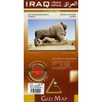 Iraq térkép Gizi Map 1:1 750 000 