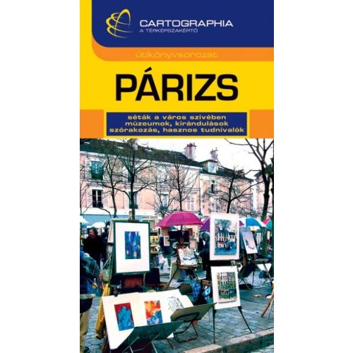 Párizs útikönyv Cartographia