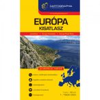    Európa atlasz, spirál kisatlasz, Cartographia 1:1 500 000 