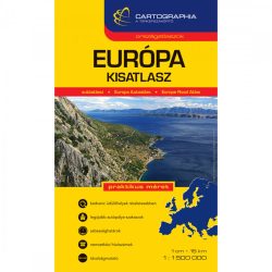    Európa atlasz, spirál kisatlasz, Cartographia 1:1 500 000 