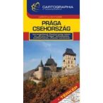 Prága - Csehország útikönyv  Cartographia 