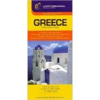   Görögország, Albánia autótérkép  Cartographia  1:1 300 000 