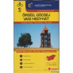   Őrség túrakalauz, Göcsej, Vasi Hegyhát túraajánló kalauz Cartographia