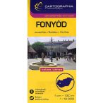 Fonyód várostérkép Cartographia  