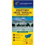   Keszthely térkép, 1:11 000 Keszthely, Hévíz, Tapolca, Kehidakustány térkép Cartographia 2019