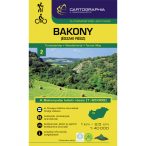   Bakony turistatérkép Bakony észak térkép 1:40 000 Cartographia 2021