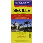 Sevilla térkép Cartographia 1:17 000 