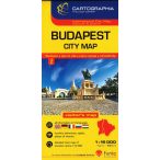    Budapest térkép belváros, Budapest térkép 1:16e. Cartographia 2020 Budapest közlekedési térkép