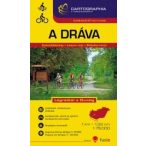   Dráva térkép, Dráva szabadidőtérkép A Dráva Légrádtól a Dunáig 1:75 000  Cartographia 